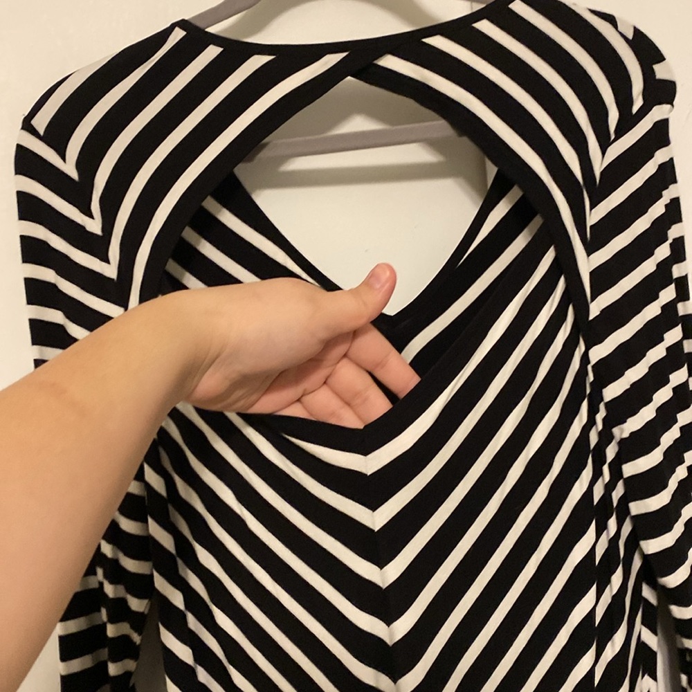 Joseph Ribkoff Striped Blouse - Picture 2 of 3